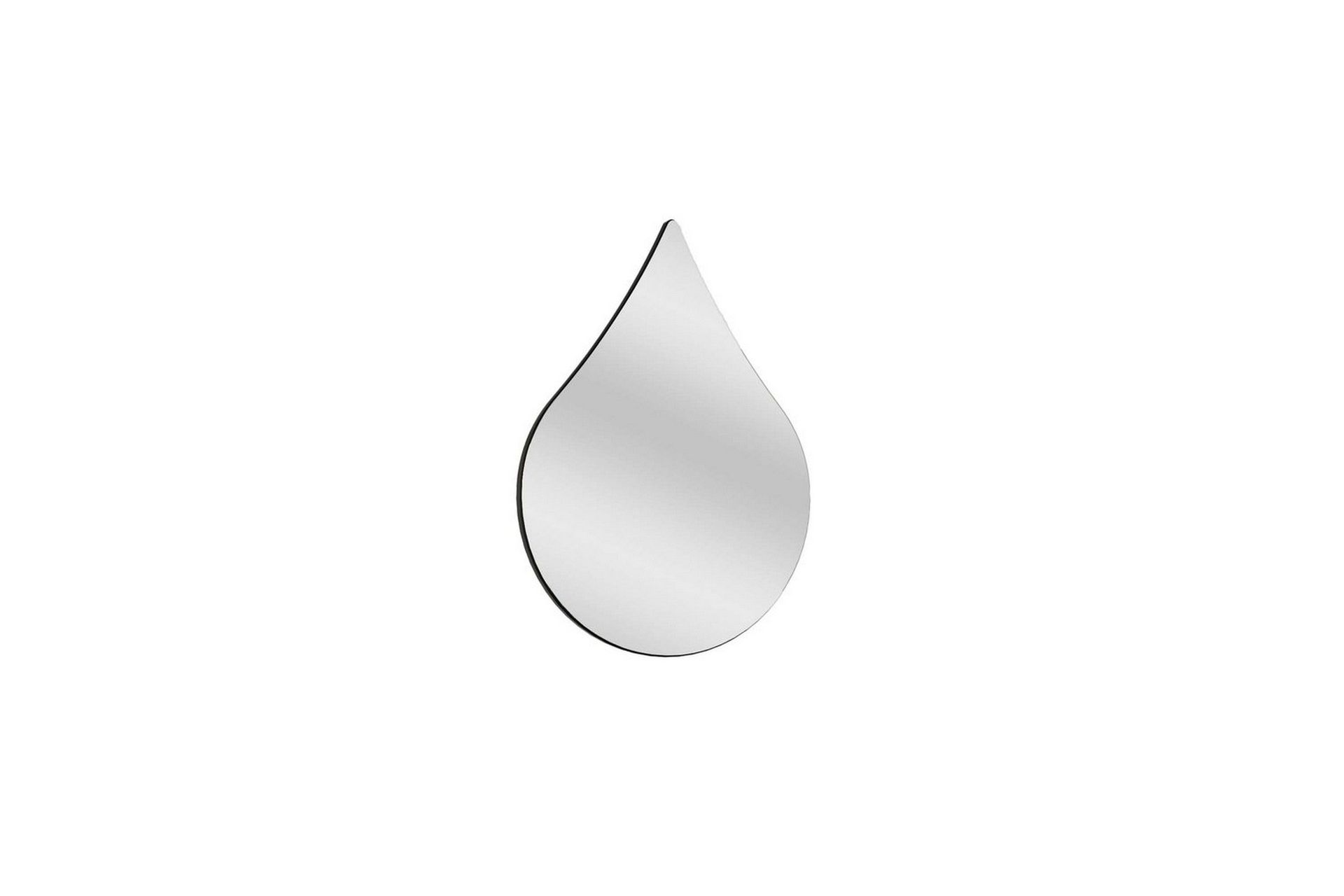 Koruco Baderomsspeil 50 cm - Sort