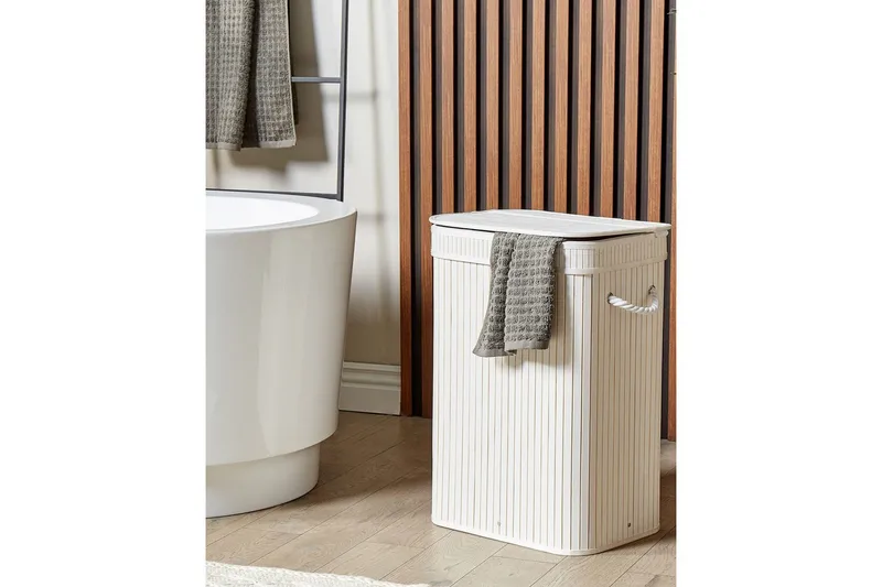 Kurv Kalutara Hvit - Hvit - Hus & oppussing - Kjøkken & bad - Baderom - Baderomsmøbler & baderomsinnredning - Oppbevaring til baderom