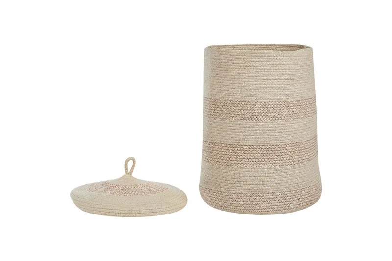 Kurv Silopi Beige, Oransje - Beige, Oransje - Hus & oppussing - Kjøkken & bad - Baderom - Baderomsmøbler & baderomsinnredning - Oppbevaring til baderom