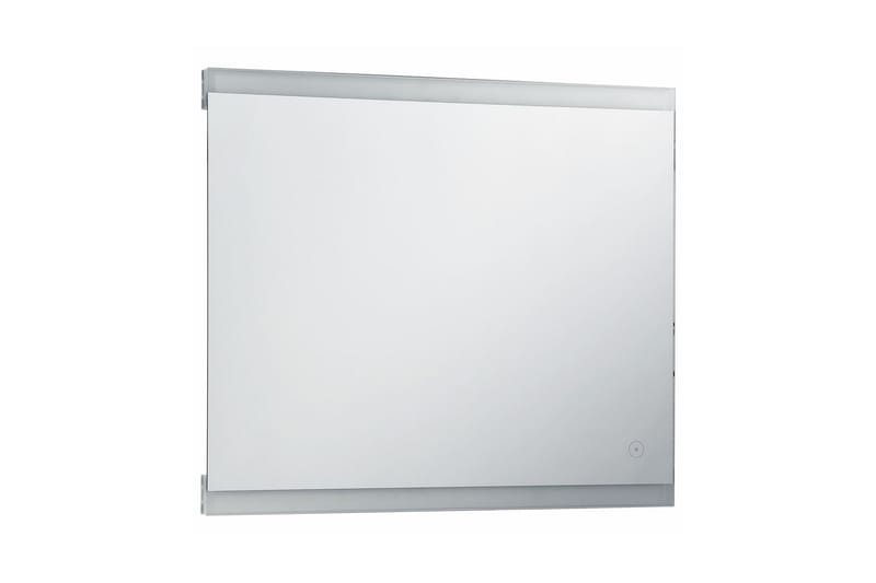 LED-veggspeil til bad med berøringssensor 60x50 cm - Baderomsspeil - Baderomsspeil med belysning