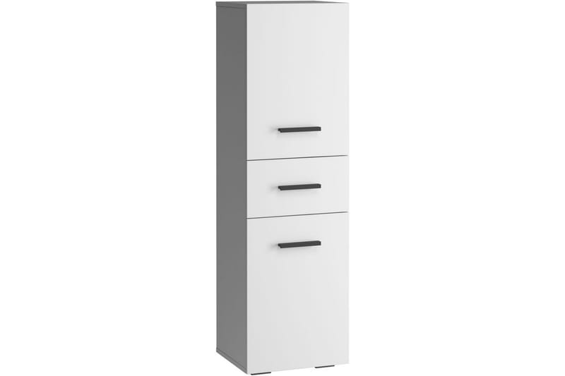 Malika Høyskap til Bad 130x38x35 cm, Hvit