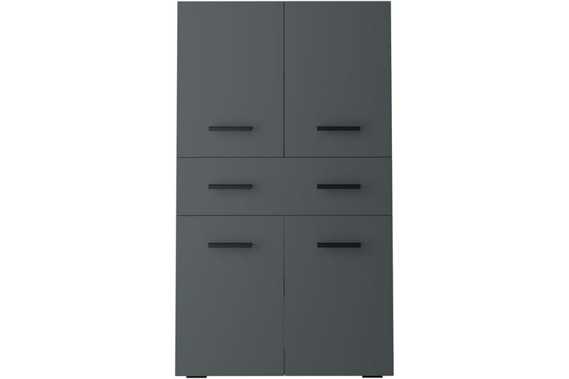 Malika Høyskap til Bad 130x76x35 cm - Grå - Hus & oppussing - Kjøkken & bad - Baderom - Baderomsmøbler & baderomsinnredning - Baderomsskap