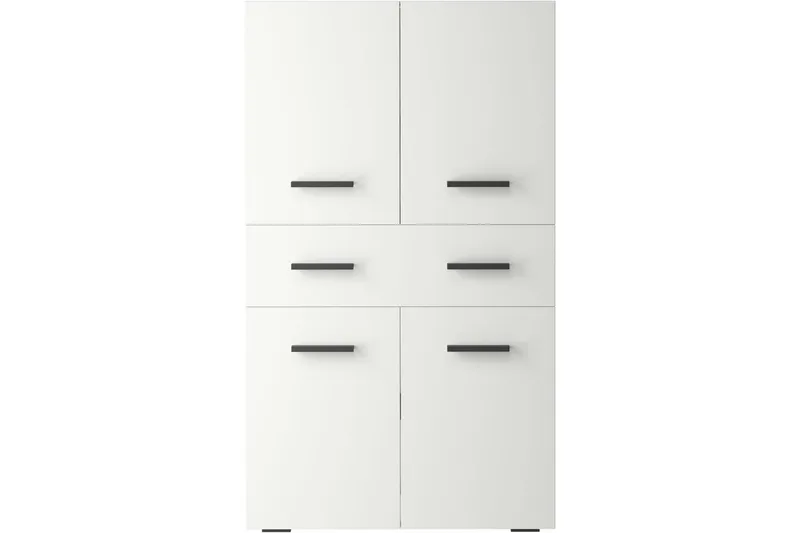 Malika Høyskap til Bad 130x76x35 cm - Hvit - Hus & oppussing - Kjøkken & bad - Baderom - Baderomsmøbler & baderomsinnredning - Baderomsskap