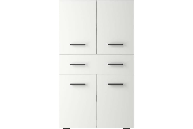 Malika Høyskap til Bad 130x76x35 cm - Hvit - Hus & oppussing - Kjøkken & bad - Baderom - Baderomsmøbler & baderomsinnredning - Baderomsskap