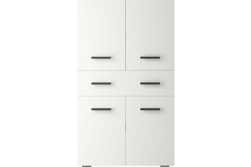 Malika Høyskap til Bad 130x76x35 cm - Hvit - Hus & oppussing - Kjøkken & bad - Baderom - Baderomsmøbler & baderomsinnredning - Baderomsskap