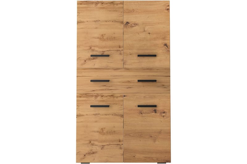 Malika Høyskap til Bad 130x76x35 cm - Natur - Hus & oppussing - Kjøkken & bad - Baderom - Baderomsmøbler & baderomsinnredning - Baderomsskap