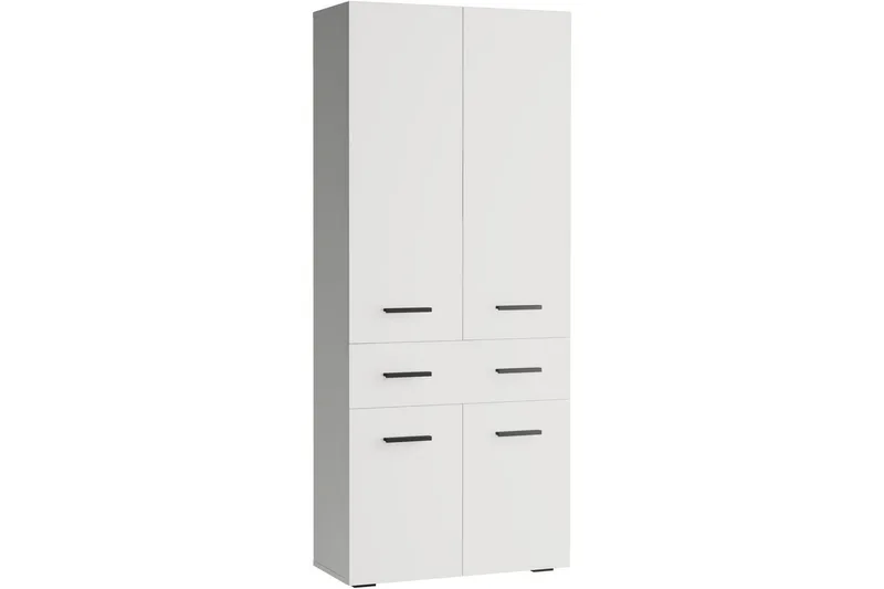 Malika Høyskap til Bad 180x76x35 cm - Hvit - Hus & oppussing - Kjøkken & bad - Baderom - Baderomsmøbler & baderomsinnredning - Baderomsskap