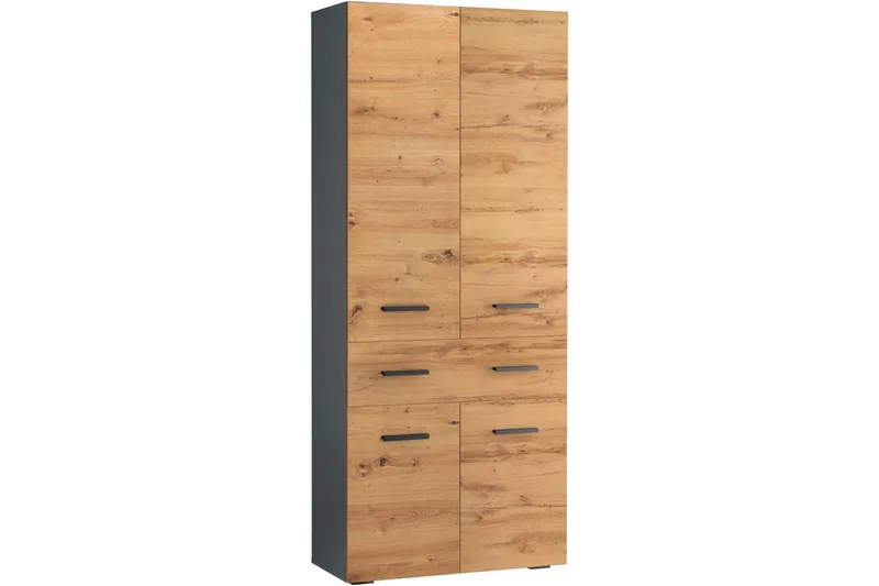 Malika Høyskap til Bad 180x76x35 cm - Natur - Hus & oppussing - Kjøkken & bad - Baderom - Baderomsmøbler & baderomsinnredning - Baderomsskap