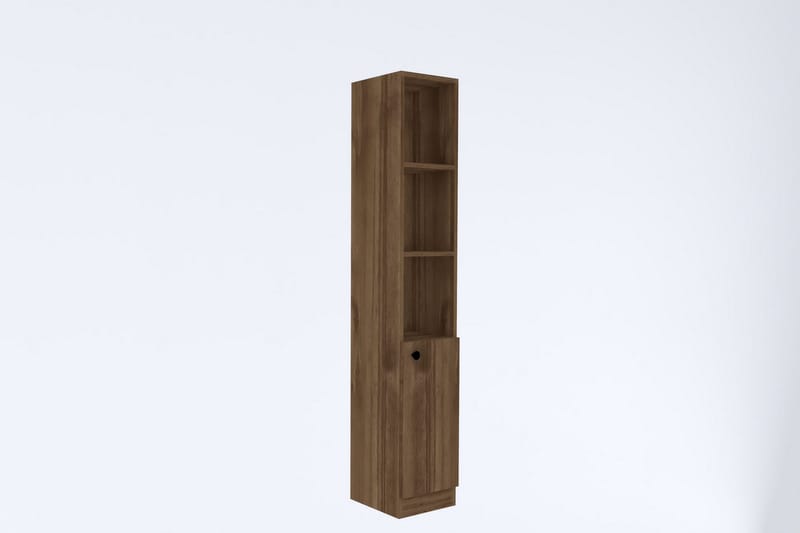 Andifli Baderomsoppbevaring 30x170 cm - Brun - Hus & oppussing - Kjøkken & bad - Baderom - Baderomsmøbler & baderomsinnredning - Oppbevaring til baderom