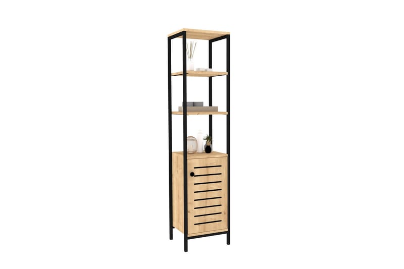Andifli Baderomsoppbevaring 38x162,2 cm - Blå - Hus & oppussing - Kjøkken & bad - Baderom - Baderomsmøbler & baderomsinnredning - Oppbevaring til baderom