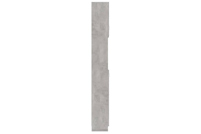 Baderomsskap betonggrå 32x25,5x190 cm sponplate - Hus & oppussing - Kjøkken & bad - Baderom - Baderomsmøbler & baderomsinnredning - Oppbevaring til baderom