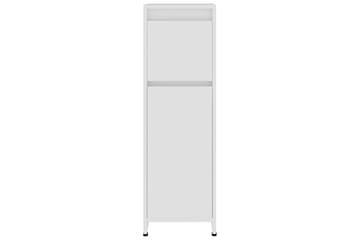 Baderomsskap hvit 30x30x95 cm sponplate - Hvit - Hus & oppussing - Kjøkken & bad - Baderom - Baderomsmøbler & baderomsinnredning - Oppbevaring til baderom