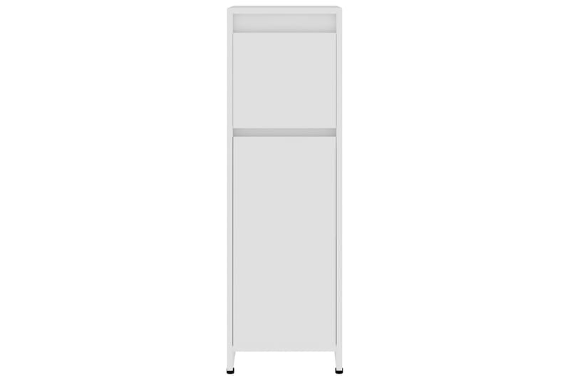 Baderomsskap hvit 30x30x95 cm sponplate - Hvit - Hus & oppussing - Kjøkken & bad - Baderom - Baderomsmøbler & baderomsinnredning - Oppbevaring til baderom