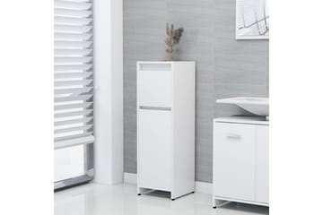 Baderomsskap hvit 30x30x95 cm sponplate - Hvit - Hus & oppussing - Kjøkken & bad - Baderom - Baderomsmøbler & baderomsinnredning - Oppbevaring til baderom