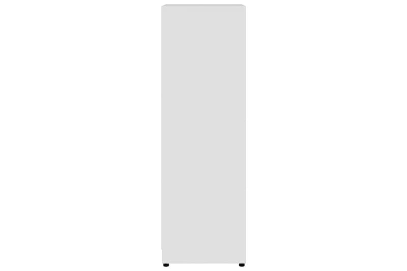 Baderomsskap hvit 30x30x95 cm sponplate - Hvit - Oppbevaring til baderom