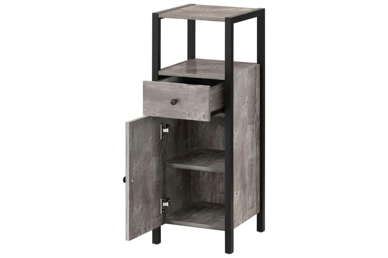 Brayden Baderomskap 33x35 cm - Svart - Hus & oppussing - Kjøkken & bad - Baderom - Baderomsmøbler & baderomsinnredning - Oppbevaring til baderom