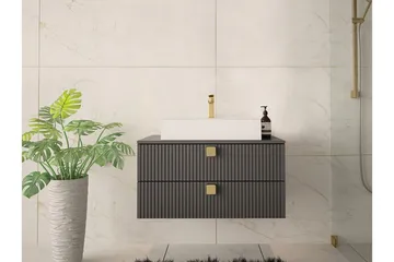 Glenndale Badrumsförvaring Concept 55 Grey - Hus & oppussing - Kjøkken & bad - Baderom - Baderomsmøbler & baderomsinnredning - Oppbevaring til baderom