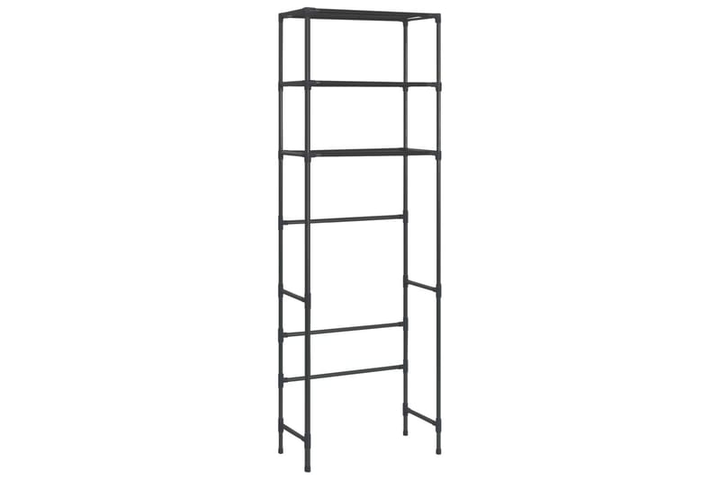 Oppbevaringsstativ 3 stativer over toalett 53x28x169 cm - Hus & oppussing - Kjøkken & bad - Baderom - Baderomsmøbler & baderomsinnredning - Oppbevaring til baderom