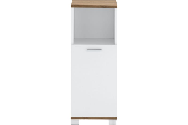 Wollaston Baderomskap 30x30 cm - Hvit/Natur - Hus & oppussing - Kjøkken & bad - Baderom - Baderomsmøbler & baderomsinnredning - Oppbevaring til baderom