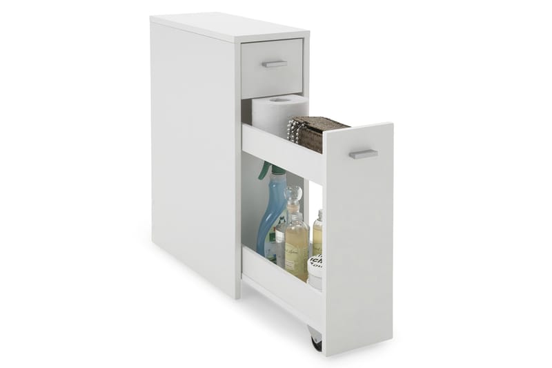 Zerlina Baderomsoppbevaring 20 - Hvit - Hus & oppussing - Kjøkken & bad - Baderom - Baderomsmøbler & baderomsinnredning - Oppbevaring til baderom