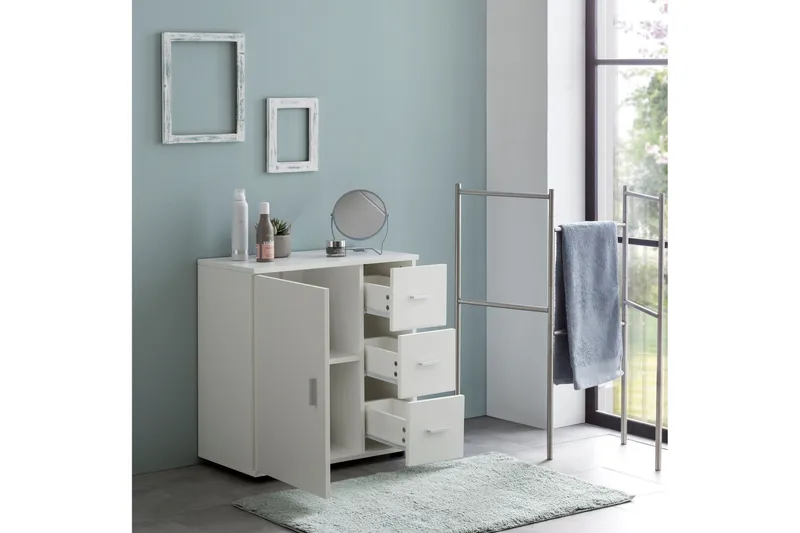 Paityn Baderomsskap 60x33 cm - Hvit - Hus & oppussing - Kjøkken & bad - Baderom - Baderomsmøbler & baderomsinnredning - Servantskap & kommode