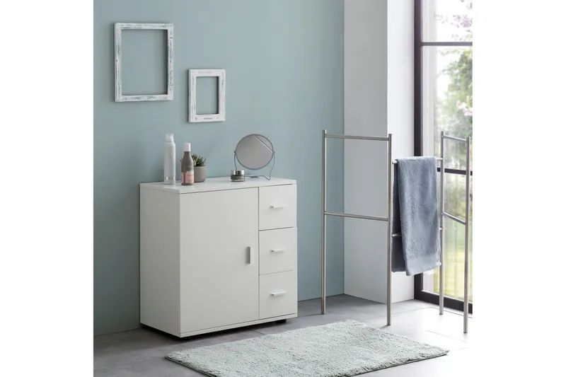 Paityn Baderomsskap 60x33 cm - Hvit - Hus & oppussing - Kjøkken & bad - Baderom - Baderomsmøbler & baderomsinnredning - Servantskap & kommode