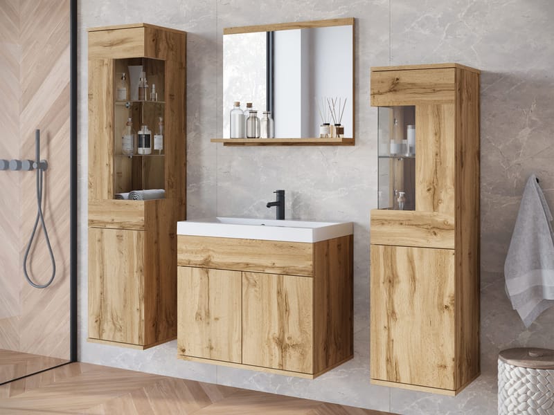 Serlin Baderomsmøbelsett - Hus & oppussing - Kjøkken & bad - Baderom - Baderomsmøbler & baderomsinnredning - Komplette møbelpakker