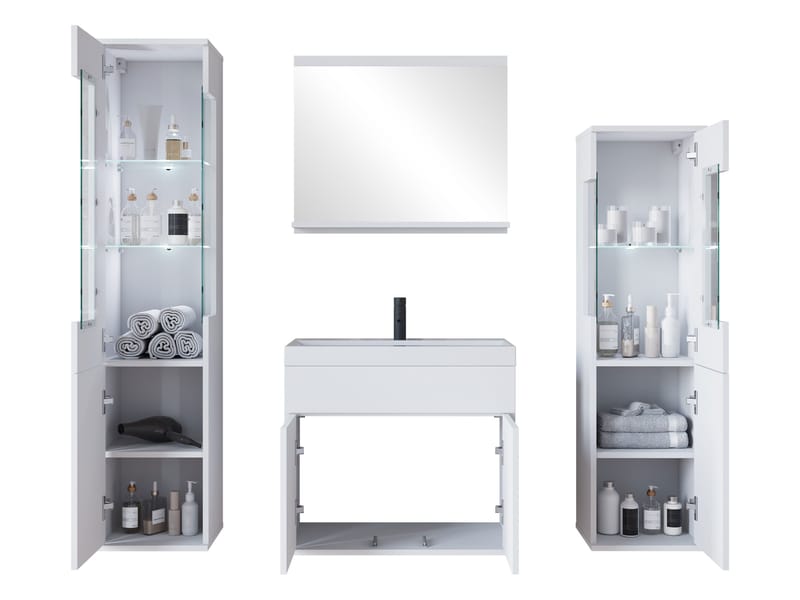 Serlin Baderomsmøbelsett - Hus & oppussing - Kjøkken & bad - Baderom - Baderomsmøbler & baderomsinnredning - Komplette møbelpakker