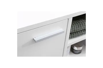 Servantensokkel Wohnling Foliert Sponplate 1 Dør 3 Lagringshyller Moderne - Hus & oppussing - Kjøkken & bad - Baderom - Baderomsmøbler & baderomsinnredning - Baderomsskap