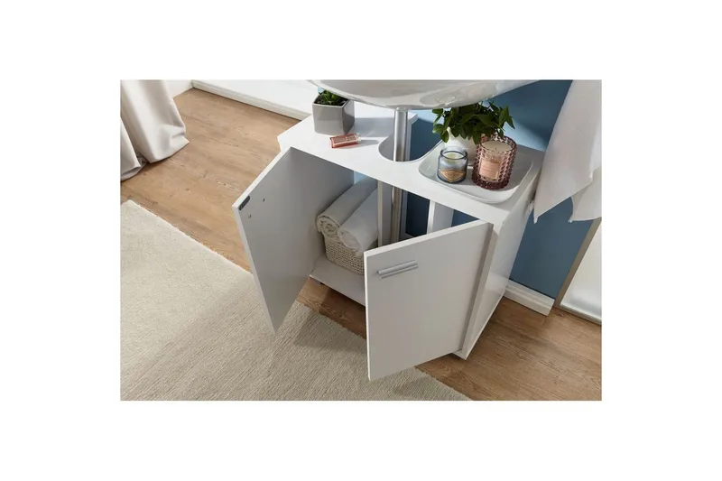 Servantensokkel Wohnling Foliert Sponplate 2 Dører Kontor Moderne - Hus & oppussing - Kjøkken & bad - Baderom - Baderomsmøbler & baderomsinnredning - Baderomsskap