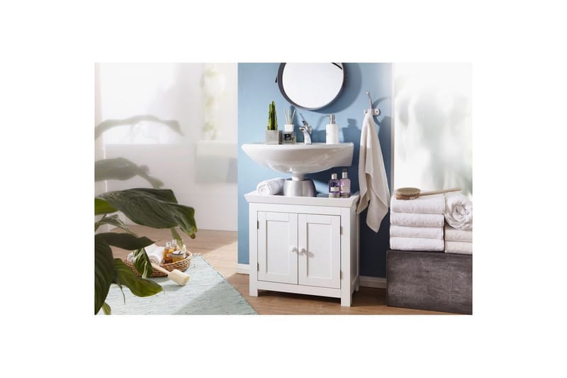 Servantensokkel Wohnling King Lakkert MDF 2 Dører Moderne - Hus & oppussing - Kjøkken & bad - Baderom - Baderomsmøbler & baderomsinnredning - Baderomsskap