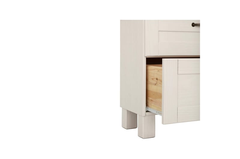 Servantskap Alby 1 skuff, Hvit/Honning - 1 skuff, Hvit/Honning - Hus & oppussing - Kjøkken & bad - Baderom - Baderomsmøbler & baderomsinnredning - Baderomsskap