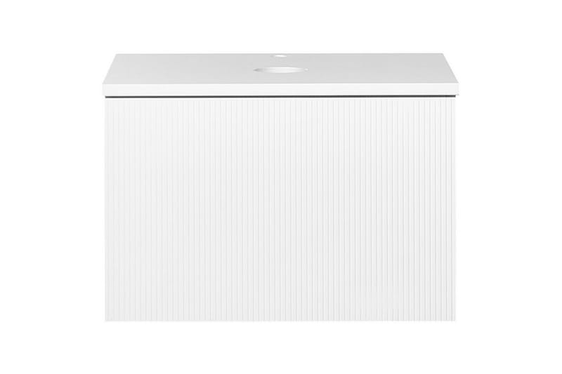 Servantskap Alzira Hvit, 60x52x40 cm - Hvit, 60x52x40 cm - Hus & oppussing - Kjøkken & bad - Baderom - Baderomsmøbler & baderomsinnredning - Baderomsskap