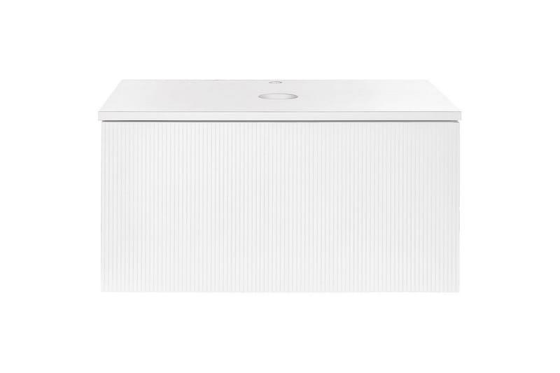 Servantskap Alzira Hvit, 80x52x40 cm - Hvit, 80x52x40 cm - Hus & oppussing - Kjøkken & bad - Baderom - Baderomsmøbler & baderomsinnredning - Baderomsskap