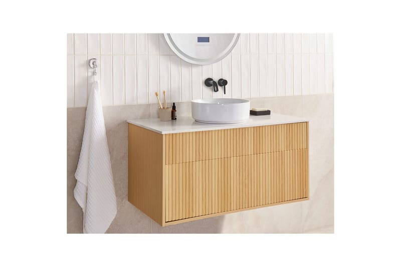 Servantskap Bexti 100x52x50 cm - 100x52x50 cm - Hus & oppussing - Kjøkken & bad - Baderom - Baderomsmøbler & baderomsinnredning - Baderomsskap