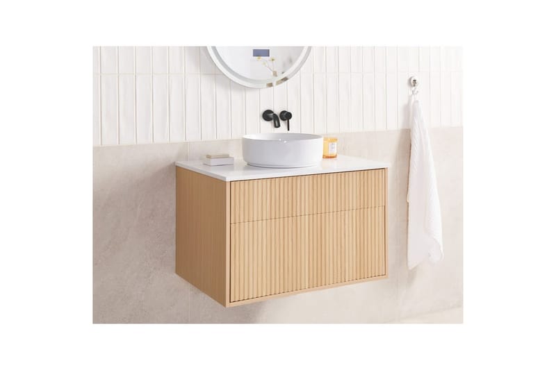 Servantskap Bexti 80x52x50 cm - 80x52x50 cm - Hus & oppussing - Kjøkken & bad - Baderom - Baderomsmøbler & baderomsinnredning - Baderomsskap