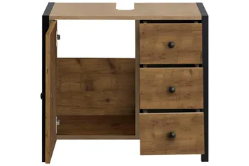 Bagnum Servantskap 60 cm - Brun / Svart - Hus & oppussing - Kjøkken & bad - Baderom - Baderomsmøbler & baderomsinnredning - Servantskap & kommode