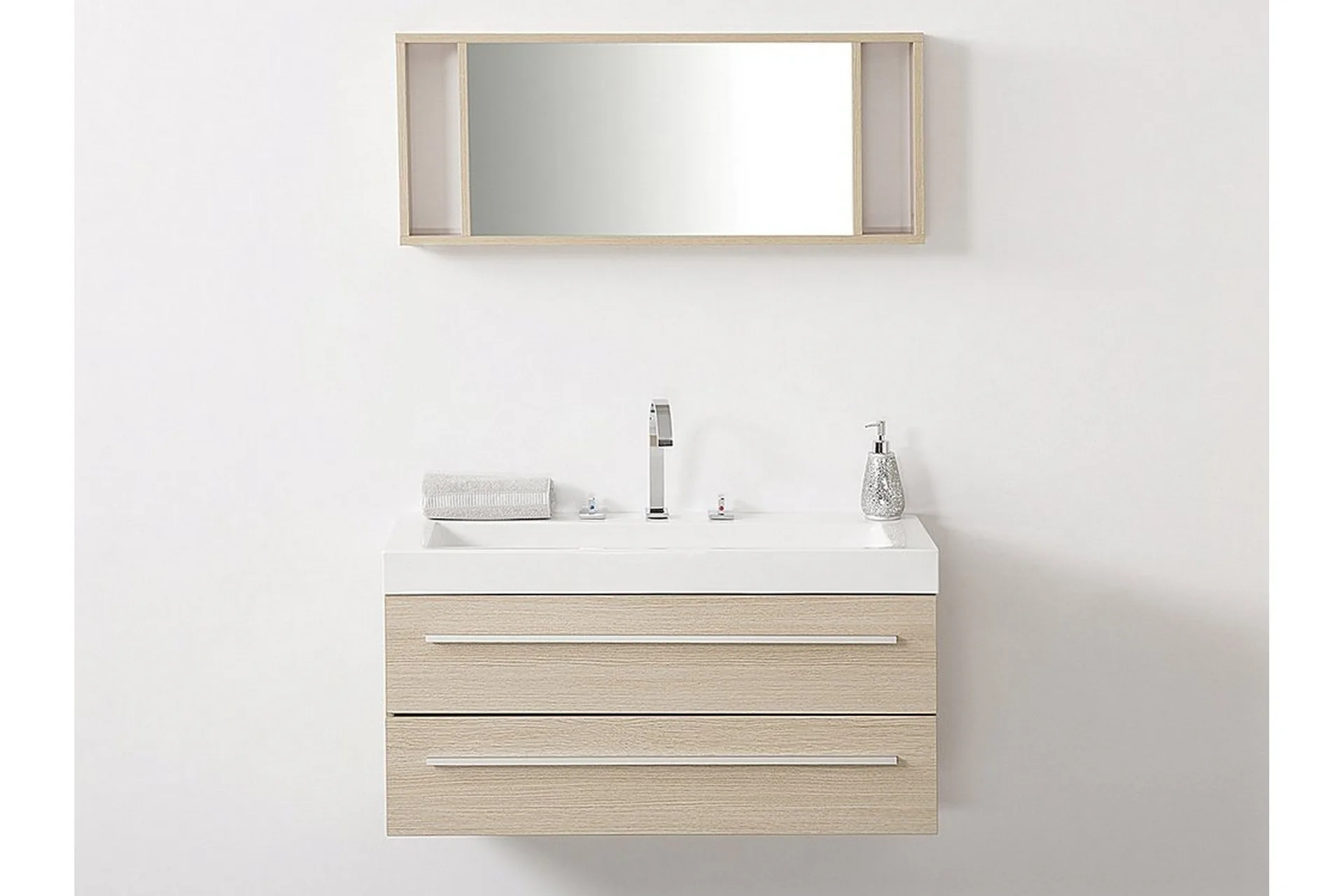 Barcelona Baderomsmøbler 47 \| 100 cm - Beige