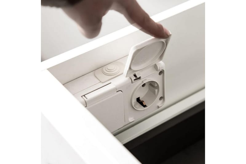 Bathlife Eufori Servantskap 600 - Hvit - Hus & oppussing - Kjøkken & bad - Baderom - Baderomsmøbler & baderomsinnredning - Servantskap & kommode