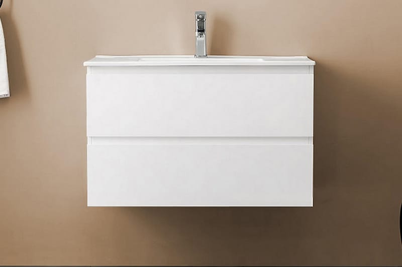 Bathlife Eufori Servantskap 800 - Hvit - Hus & oppussing - Kjøkken & bad - Baderom - Baderomsmøbler & baderomsinnredning - Servantskap & kommode