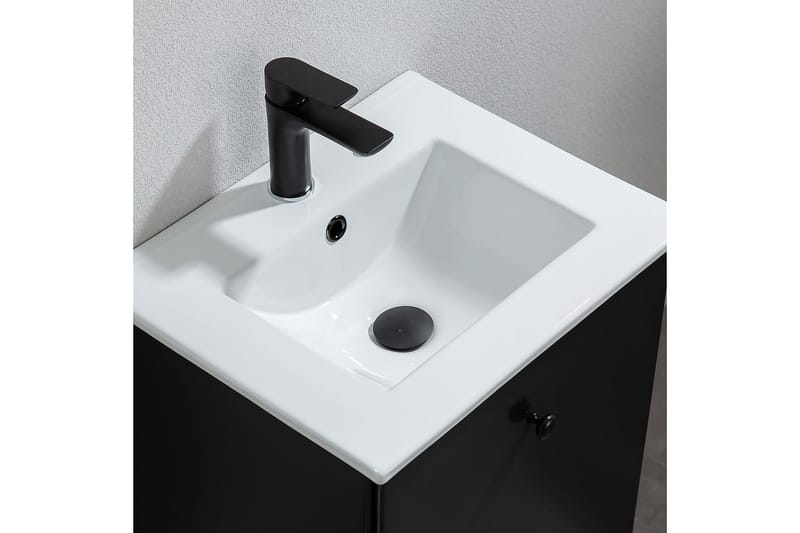 Bathlife Fröjd Servantskap 520 mm - Mattsvart - Hus & oppussing - Kjøkken & bad - Baderom - Baderomsmøbler & baderomsinnredning - Servantskap & kommode