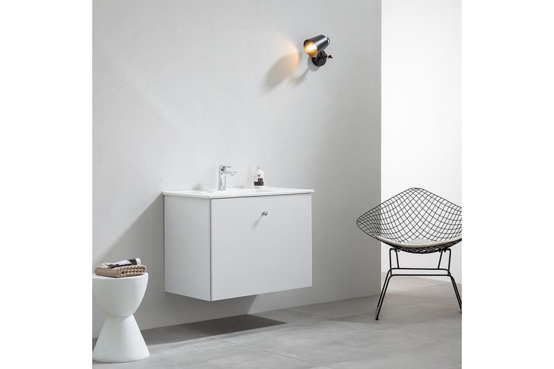 Bathlife Fröjd Servantskap 820 mm - Hvit - Hus & oppussing - Kjøkken & bad - Baderom - Baderomsmøbler & baderomsinnredning - Servantskap & kommode