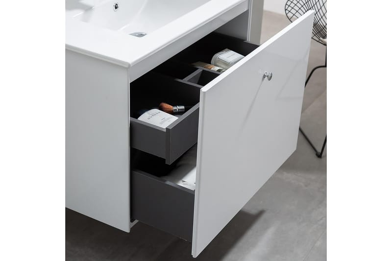 Bathlife Fröjd Servantskap 820 mm - Hvit - Hus & oppussing - Kjøkken & bad - Baderom - Baderomsmøbler & baderomsinnredning - Servantskap & kommode