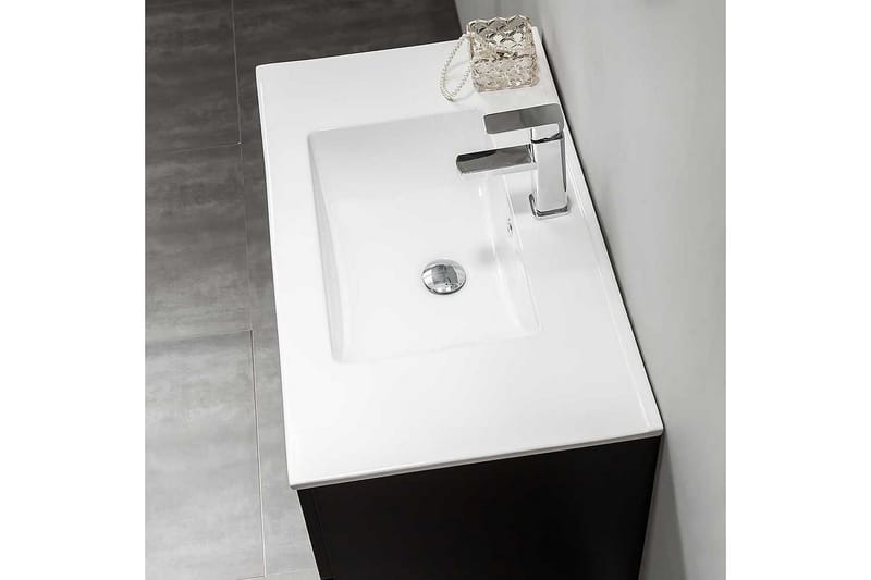 Bathlife Glädje Servantskap 800 - Svart - Hus & oppussing - Kjøkken & bad - Baderom - Baderomsmøbler & baderomsinnredning - Servantskap & kommode