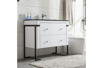 Bathlife Jubel Servantskap 1000 - Hvit - Hus & oppussing - Kjøkken & bad - Baderom - Baderomsmøbler & baderomsinnredning - Servantskap & kommode