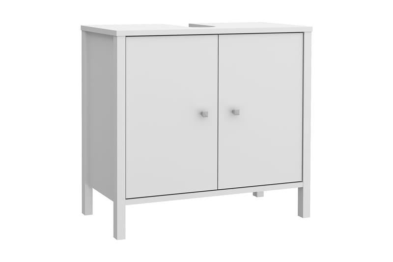 Elsassona Servantskap 35x64 cm 2 Skap - Hvit - Hus & oppussing - Kjøkken & bad - Baderom - Baderomsmøbler & baderomsinnredning - Servantskap & kommode
