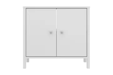 Elsassona Servantskap 35x64 cm 2 Skap - Hvit - Hus & oppussing - Kjøkken & bad - Baderom - Baderomsmøbler & baderomsinnredning - Servantskap & kommode