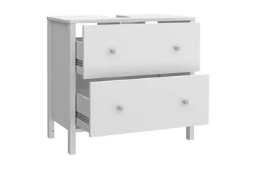Elsassona Servantskap 35x64 cm 2 Skuffer - Hvit - Hus & oppussing - Kjøkken & bad - Baderom - Baderomsmøbler & baderomsinnredning - Servantskap & kommode