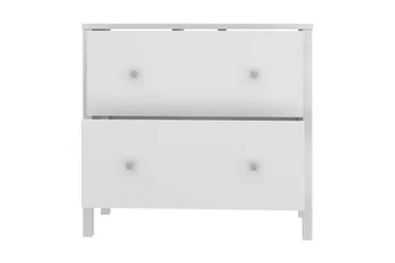 Elsassona Servantskap 35x64 cm 2 Skuffer - Hvit - Hus & oppussing - Kjøkken & bad - Baderom - Baderomsmøbler & baderomsinnredning - Servantskap & kommode
