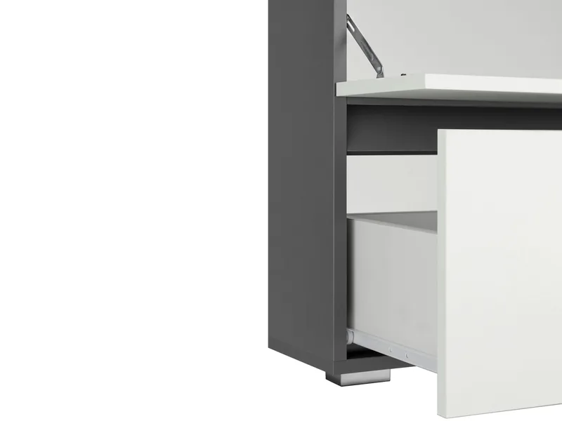 Hudnall Servantskap 60x35 cm - Antrasitt/Hvit - Hus & oppussing - Kjøkken & bad - Baderom - Baderomsmøbler & baderomsinnredning - Servantskap & kommode